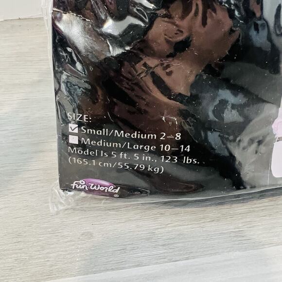 Fun World Halloween Broken Doll Dress Adult Size S/M 2-8 No Choker - Picture 5 of 9